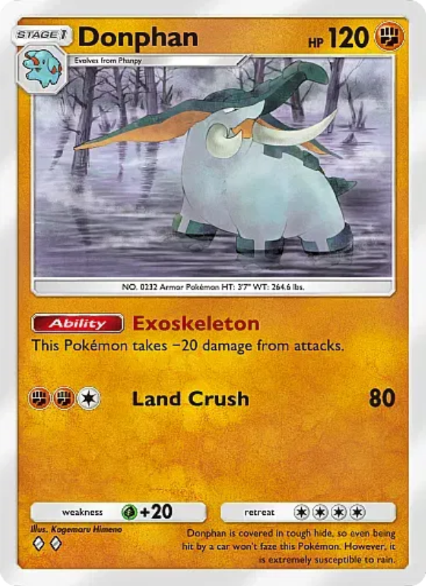 Donphan 044/105 — Secluded Springs (English Pokémon TCG card)