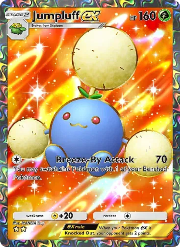 Jumpluff ex 078/105 — Secluded Springs (English Pokémon TCG card)
