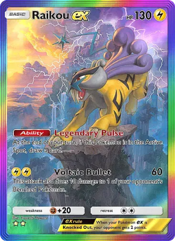 Raikou ex 088/105 — Secluded Springs (English Pokémon TCG card)