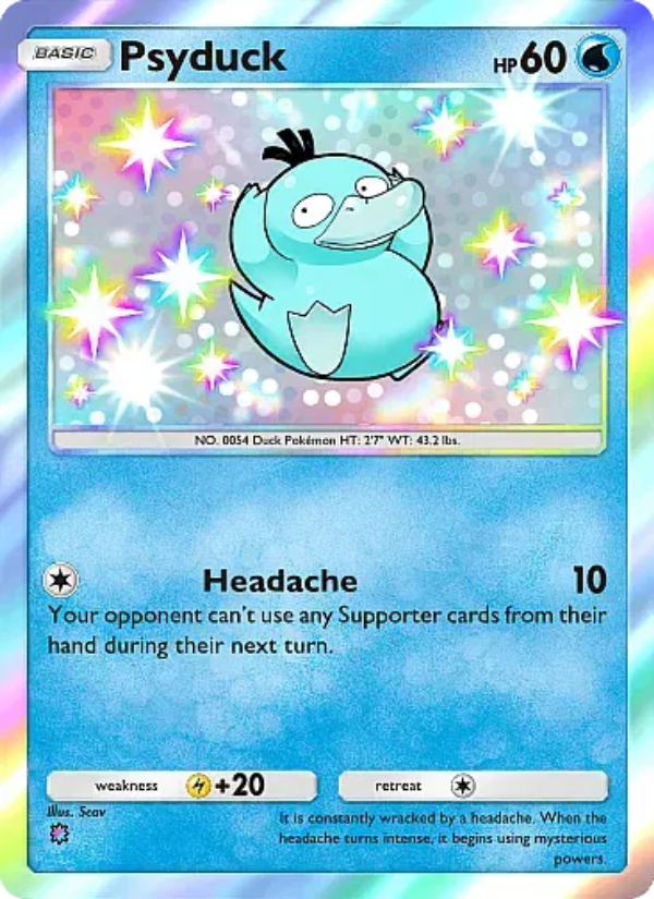 Psyduck 093/105 — Secluded Springs (English Pokémon TCG card)