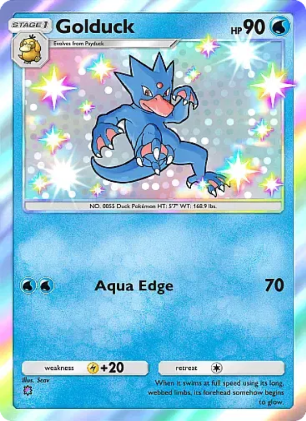 Golduck 094/105 — Secluded Springs (English Pokémon TCG card)