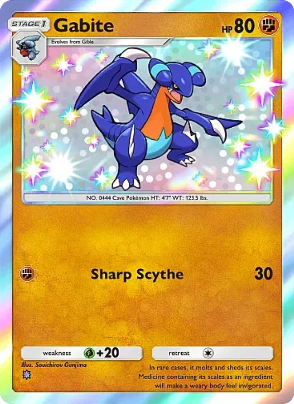 Gabite 099/105 — Secluded Springs (English Pokémon TCG card)