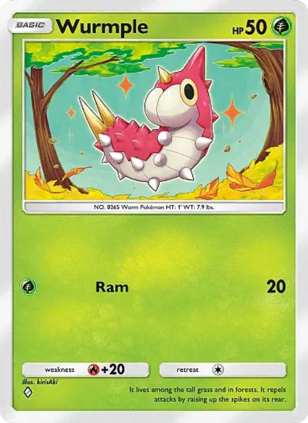 Wurmple 003/331 — Mega Rising (English Pokémon TCG card)