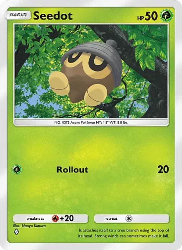 Seedot 008/331 — Mega Rising (English Pokémon TCG card)