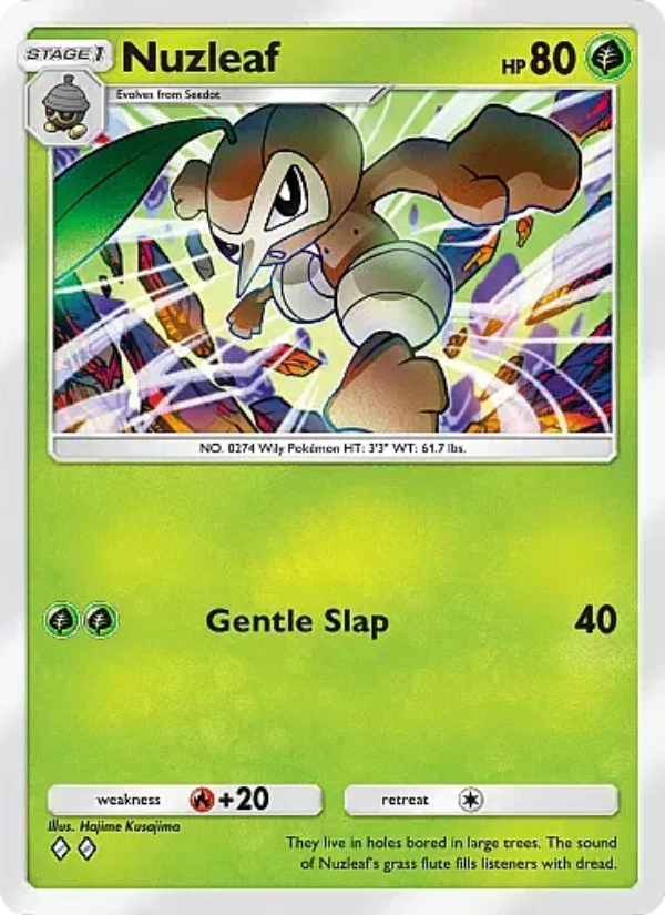 Nuzleaf 009/331 — Mega Rising (English Pokémon TCG card)