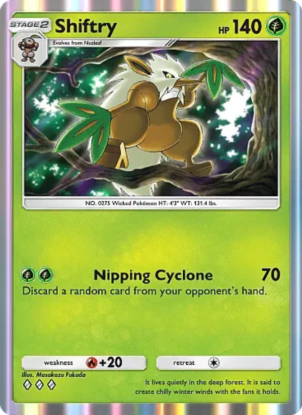 Shiftry 010/331 — Mega Rising (English Pokémon TCG card)