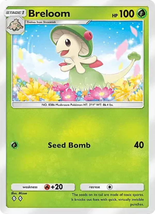 Breloom 012/331 — Mega Rising (English Pokémon TCG card)