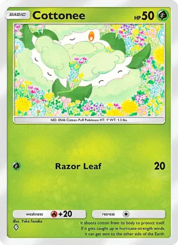 Cottonee 015/331 — Mega Rising (English Pokémon TCG card)