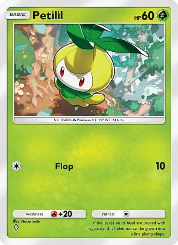 Petilil 017/331 — Mega Rising (English Pokémon TCG card)