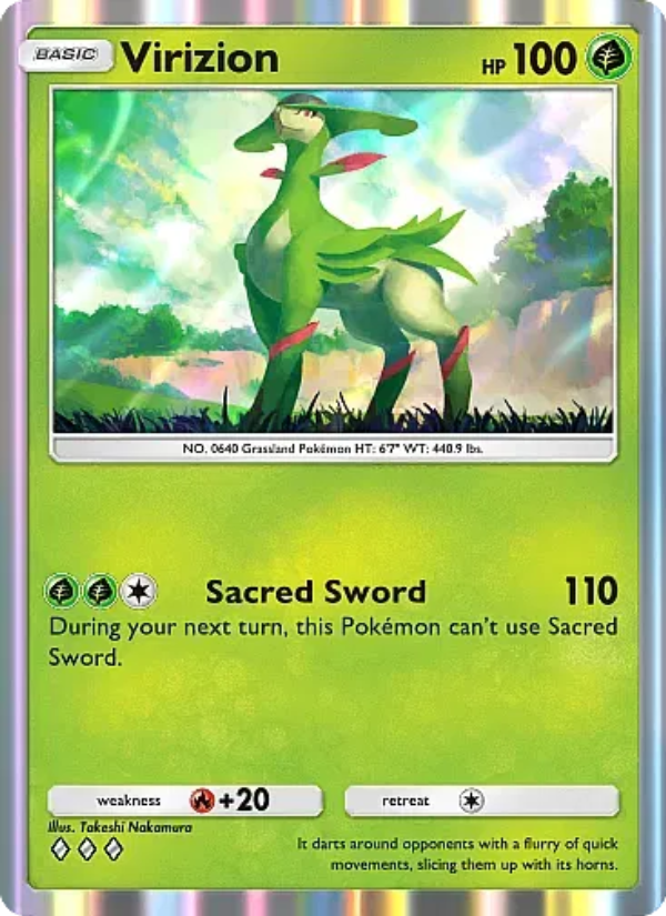 Virizion 020/331 — Mega Rising (English Pokémon TCG card)
