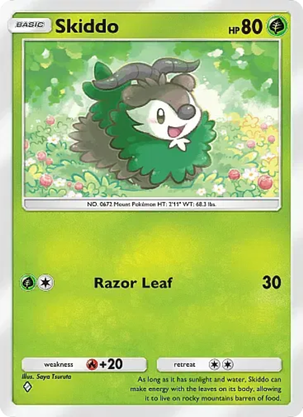Skiddo 021/331 — Mega Rising (English Pokémon TCG card)