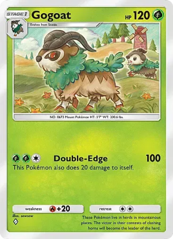 Gogoat 022/331 — Mega Rising (English Pokémon TCG card)