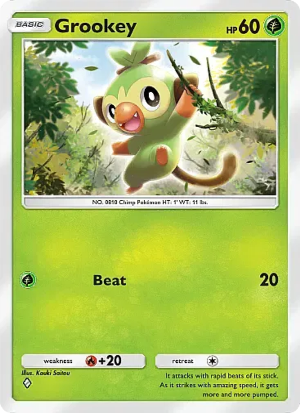 Grookey 025/331 — Mega Rising (English Pokémon TCG card)