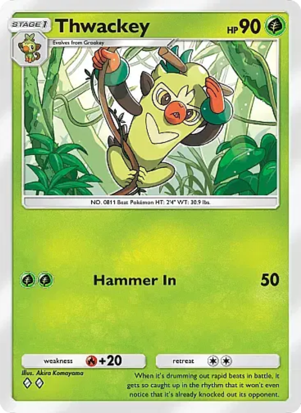 Thwackey 026/331 — Mega Rising (English Pokémon TCG card)