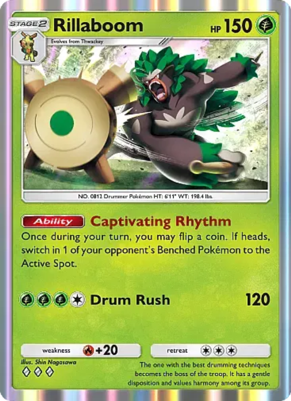 Rillaboom 027/331 — Mega Rising (English Pokémon TCG card)