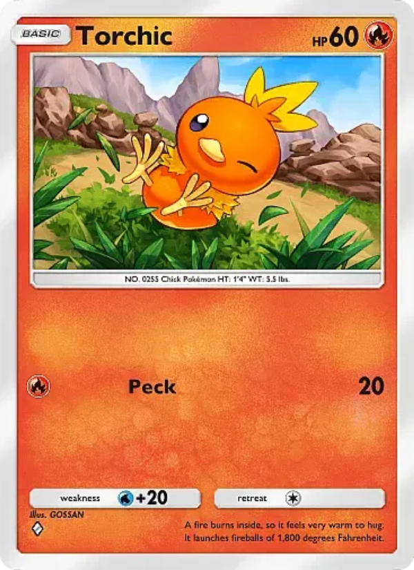 Torchic 033/331 — Mega Rising (English Pokémon TCG card)