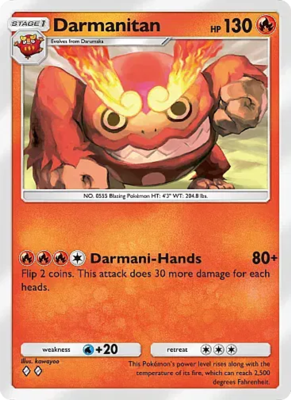 Darmanitan 040/331 — Mega Rising (English Pokémon TCG card)