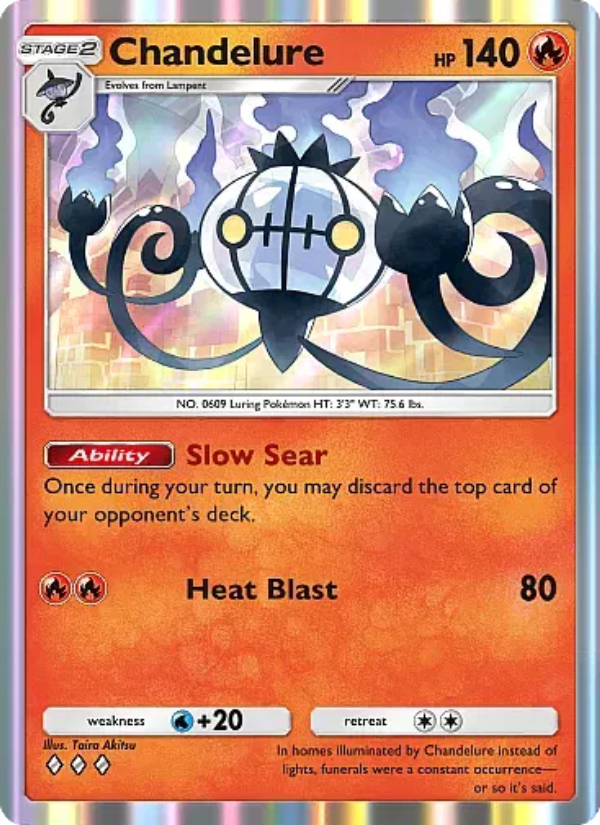 Chandelure 043/331 — Mega Rising (English Pokémon TCG card)
