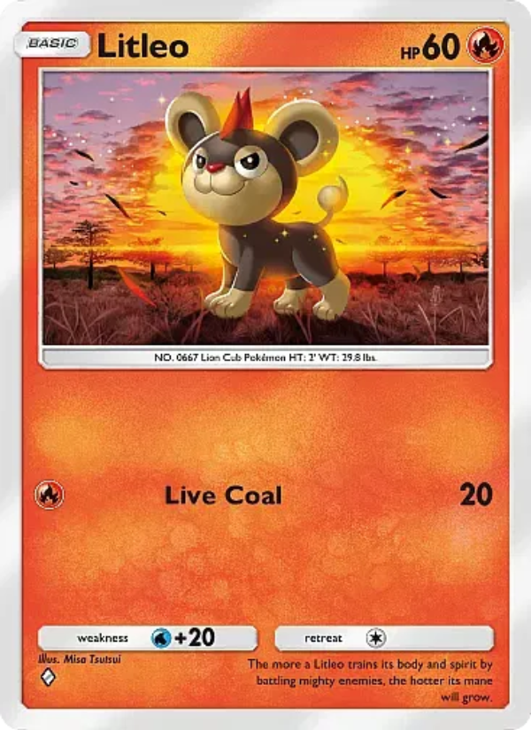 Litleo 045/331 — Mega Rising (English Pokémon TCG card)