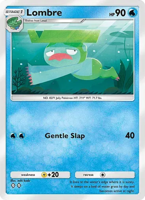 Lombre 054/331 — Mega Rising (English Pokémon TCG card)