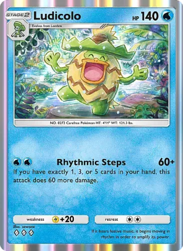 Ludicolo 055/331 — Mega Rising (English Pokémon TCG card)