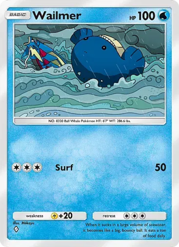 Wailmer 056/331 — Mega Rising (English Pokémon TCG card)