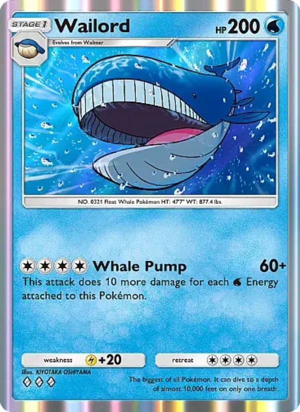 Wailord 057/331 — Mega Rising (English Pokémon TCG card)