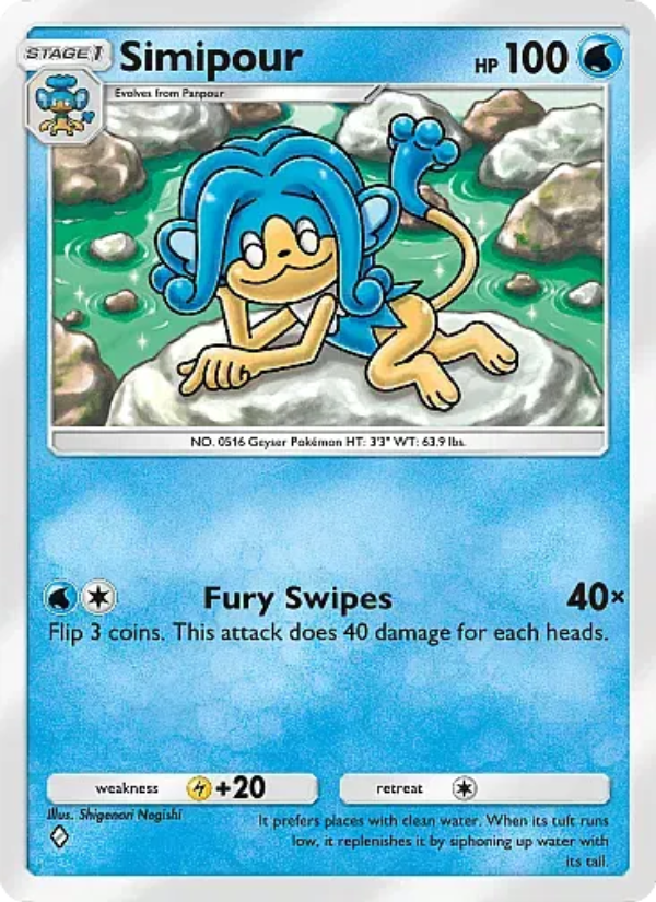 Simipour 062/331 — Mega Rising (English Pokémon TCG card)