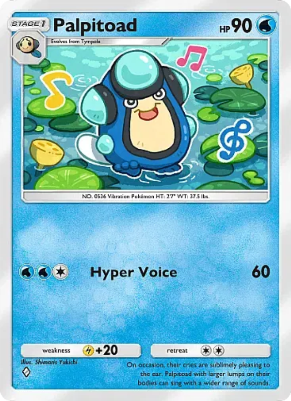 Palpitoad 064/331 — Mega Rising (English Pokémon TCG card)