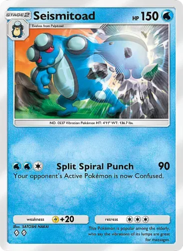 Seismitoad 065/331 — Mega Rising (English Pokémon TCG card)