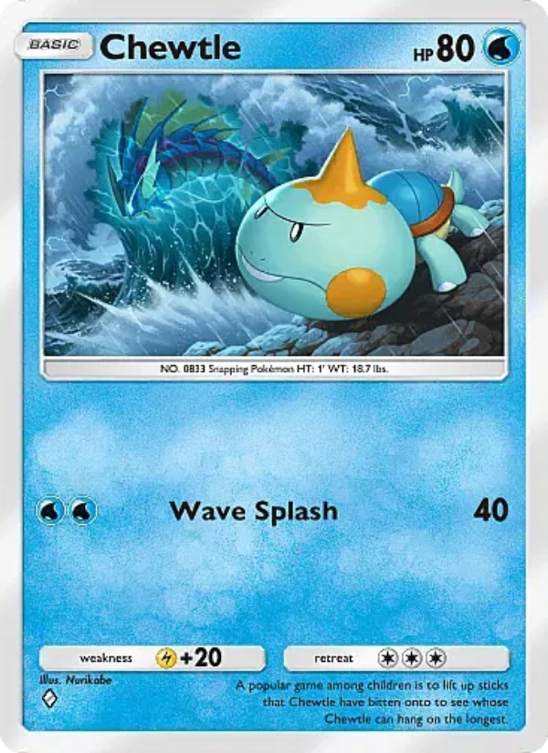 Chewtle 076/331 — Mega Rising (English Pokémon TCG card)