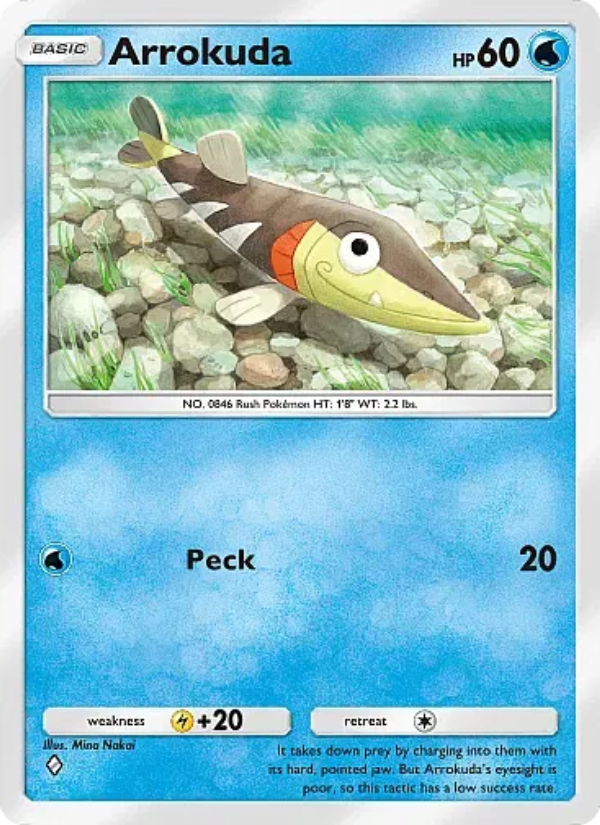 Arrokuda 078/331 — Mega Rising (English Pokémon TCG card)
