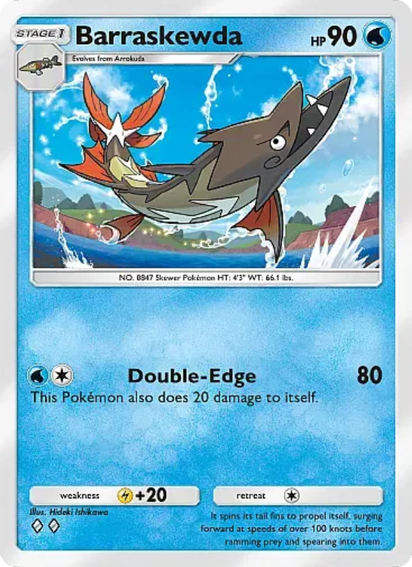 Barraskewda 079/331 — Mega Rising (English Pokémon TCG card)