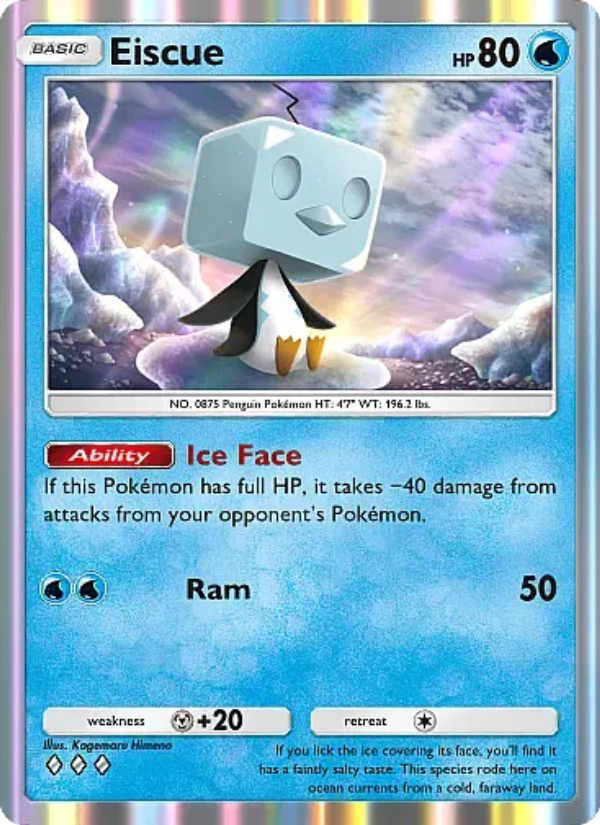 Eiscue 080/331 — Mega Rising (English Pokémon TCG card)