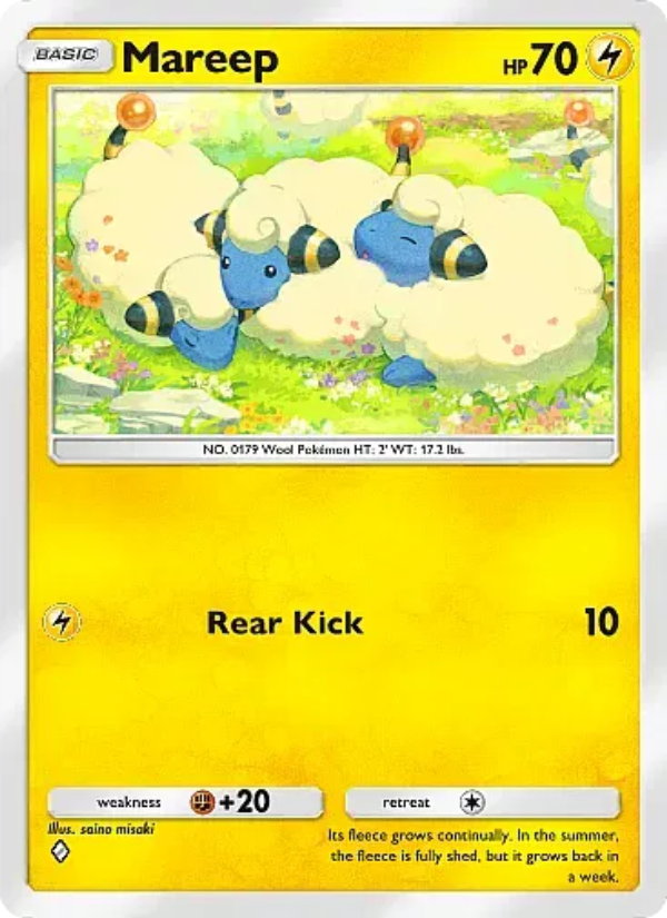 Mareep 082/331 — Mega Rising (English Pokémon TCG card)
