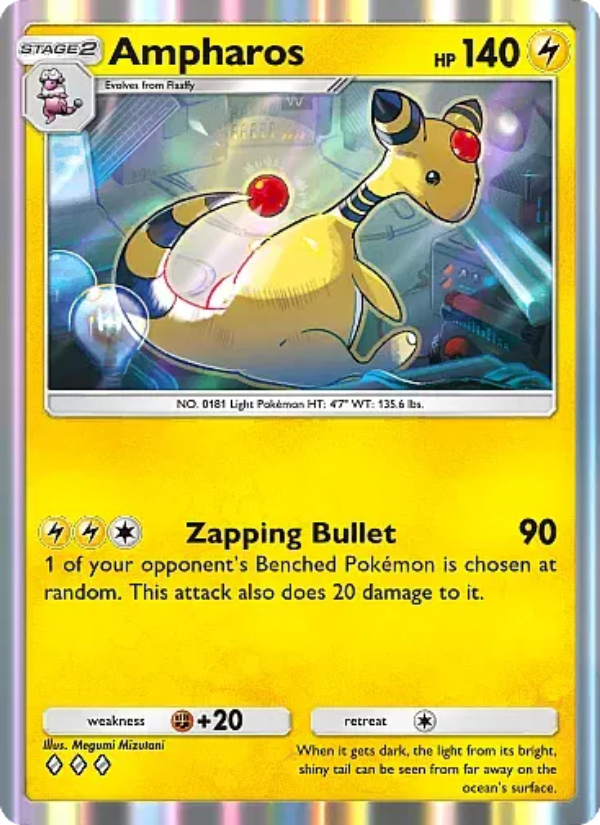 Ampharos 084/331 — Mega Rising (English Pokémon TCG card)
