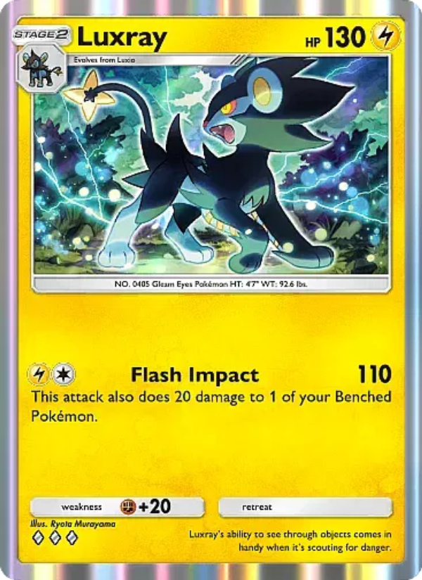 Luxray 088/331 — Mega Rising (English Pokémon TCG card)