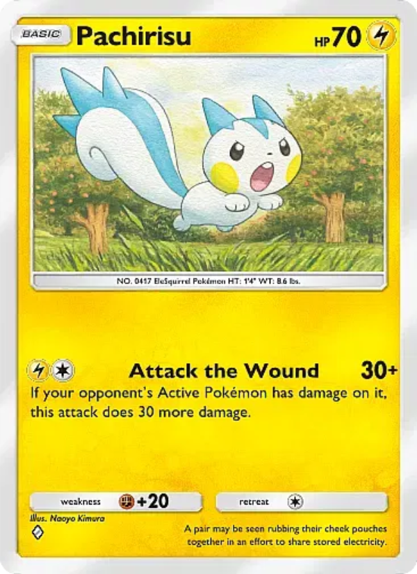 Pachirisu 089/331 — Mega Rising (English Pokémon TCG card)