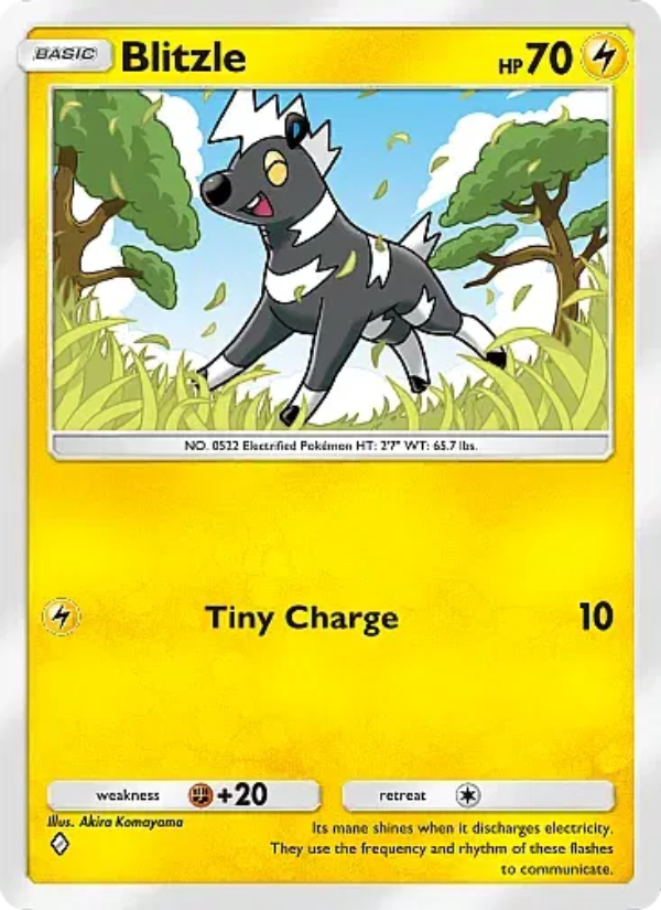 Blitzle 090/331 — Mega Rising (English Pokémon TCG card)
