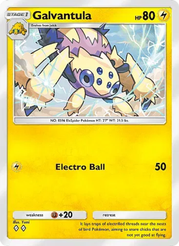 Galvantula 093/331 — Mega Rising (English Pokémon TCG card)