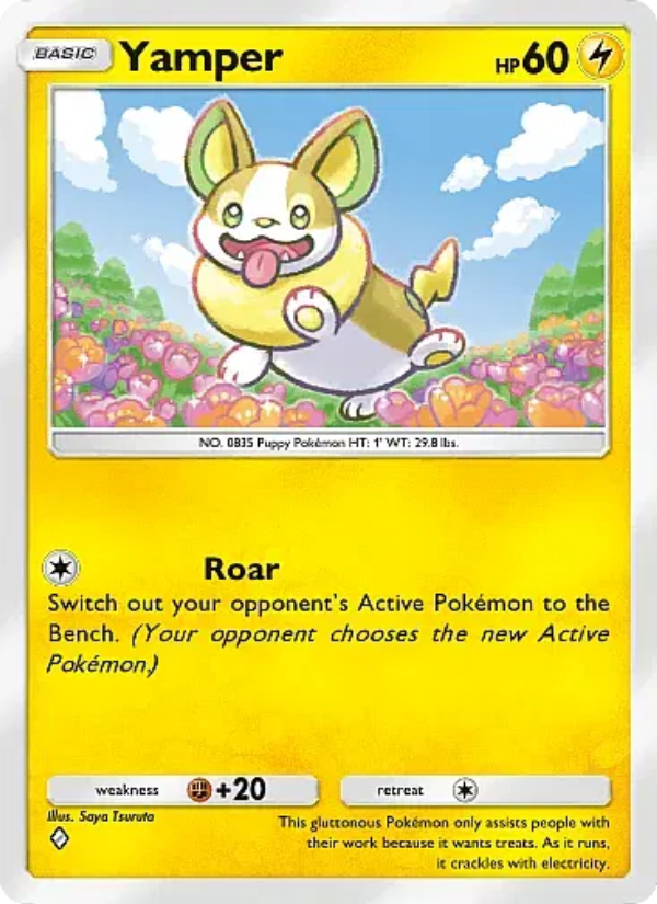 Yamper 095/331 — Mega Rising (English Pokémon TCG card)
