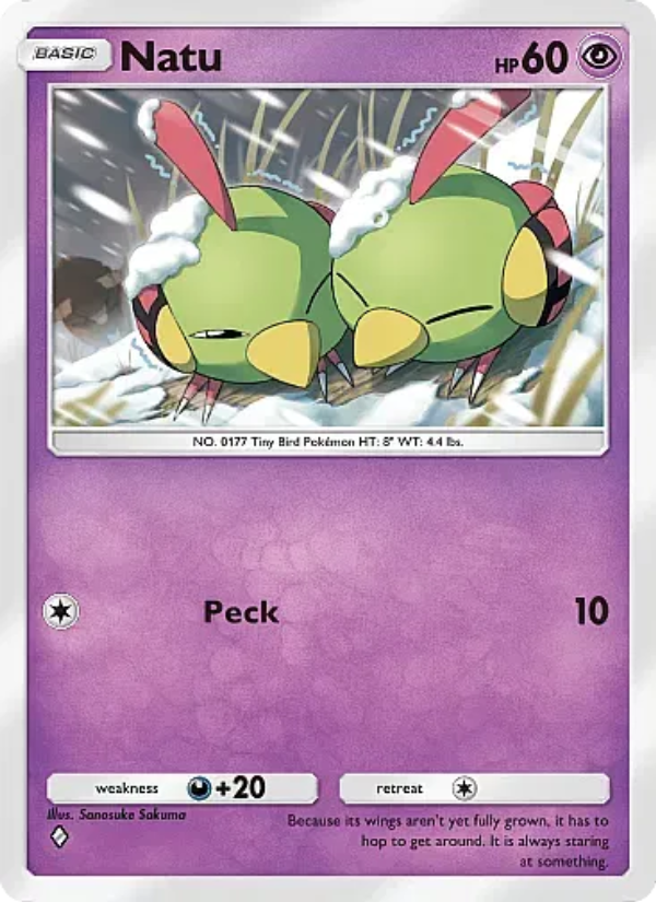 Natu 097/331 — Mega Rising (English Pokémon TCG card)