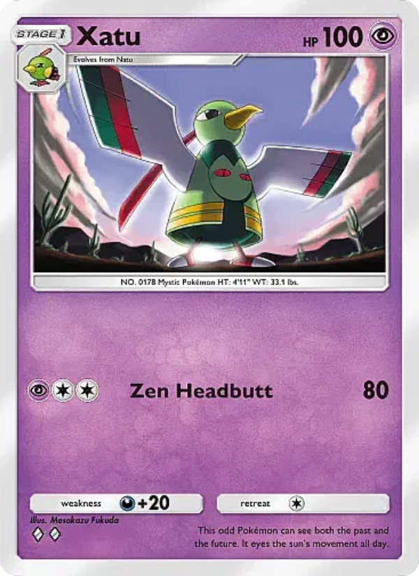 Xatu 098/331 — Mega Rising (English Pokémon TCG card)