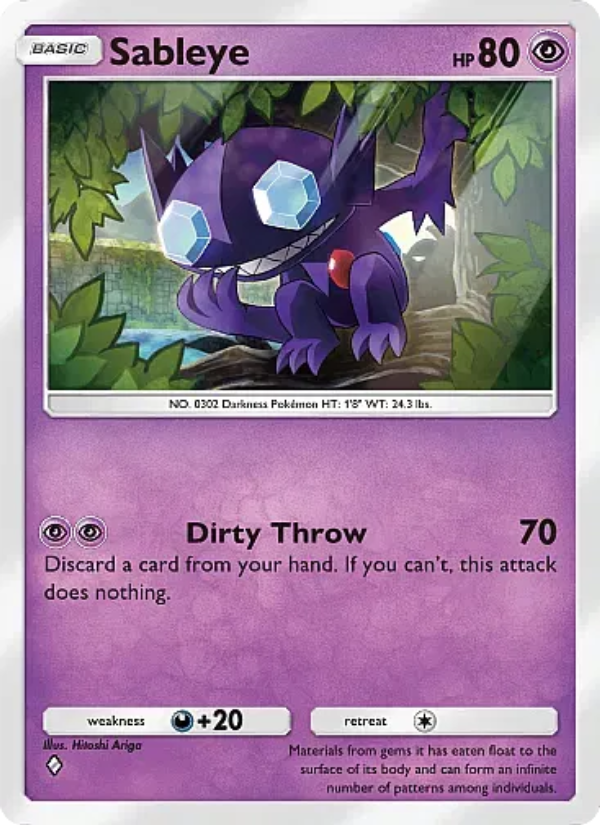 Sableye 101/331 — Mega Rising (English Pokémon TCG card)