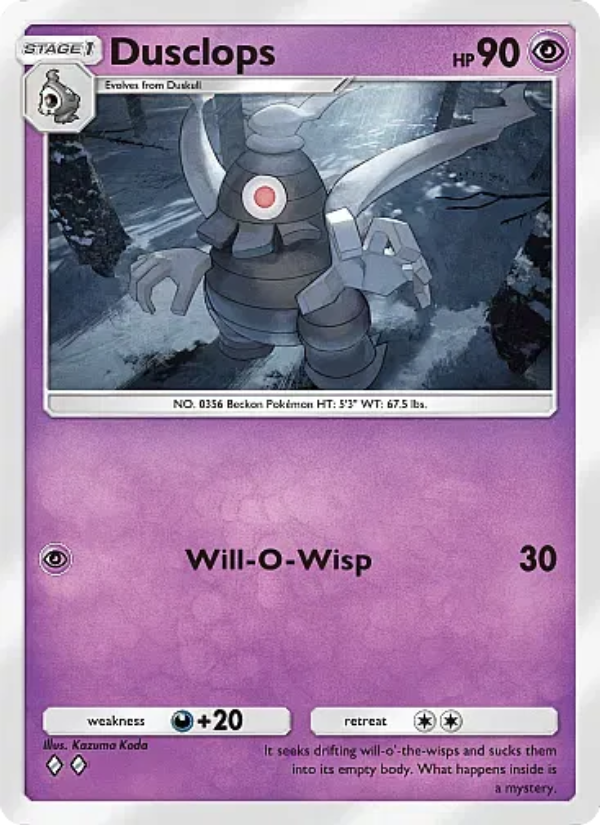 Dusclops 104/331 — Mega Rising (English Pokémon TCG card)