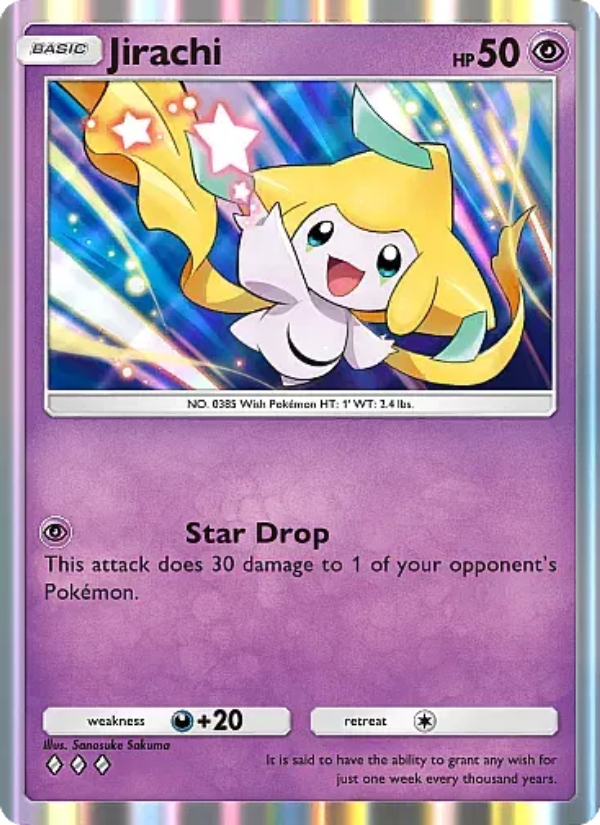 Jirachi 106/331 — Mega Rising (English Pokémon TCG card)