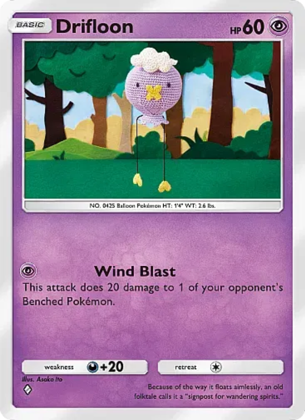 Drifloon 107/331 — Mega Rising (English Pokémon TCG card)