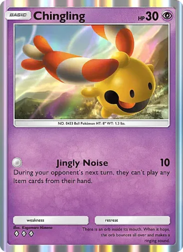 Chingling 109/331 — Mega Rising (English Pokémon TCG card)