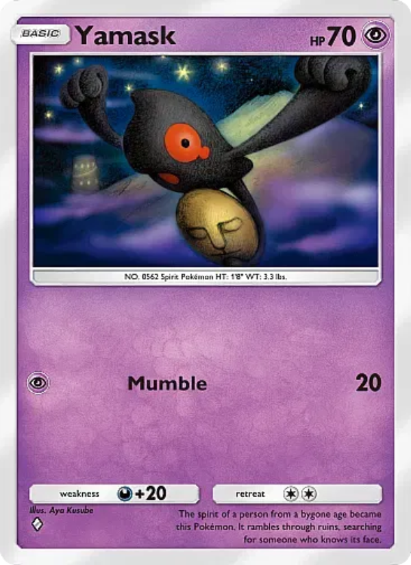 Yamask 110/331 — Mega Rising (English Pokémon TCG card)