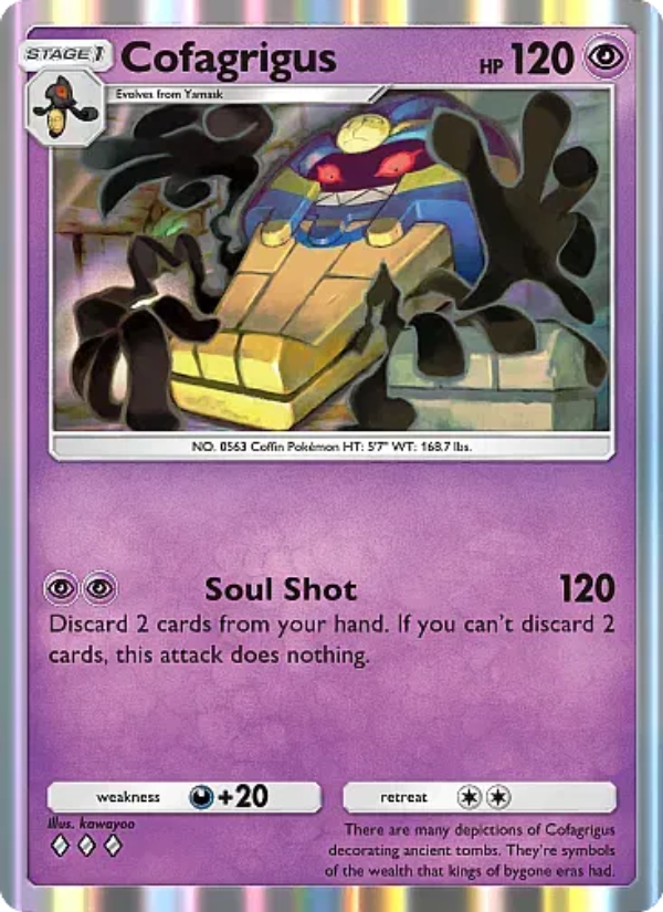 Cofagrigus 111/331 — Mega Rising (English Pokémon TCG card)